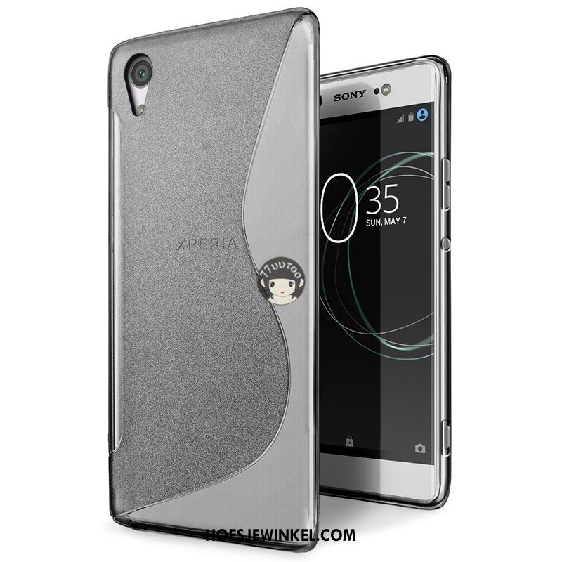 Sony Xperia Xa1 Ultra Hoesje Mobiele Telefoon Zacht Hoes, Sony Xperia Xa1 Ultra Hoesje Purper Siliconen