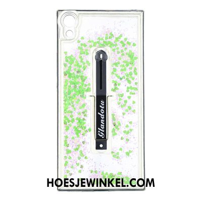 Sony Xperia Xa1 Ultra Hoesje Ring Hanger Hoes, Sony Xperia Xa1 Ultra Hoesje Mobiele Telefoon Roze