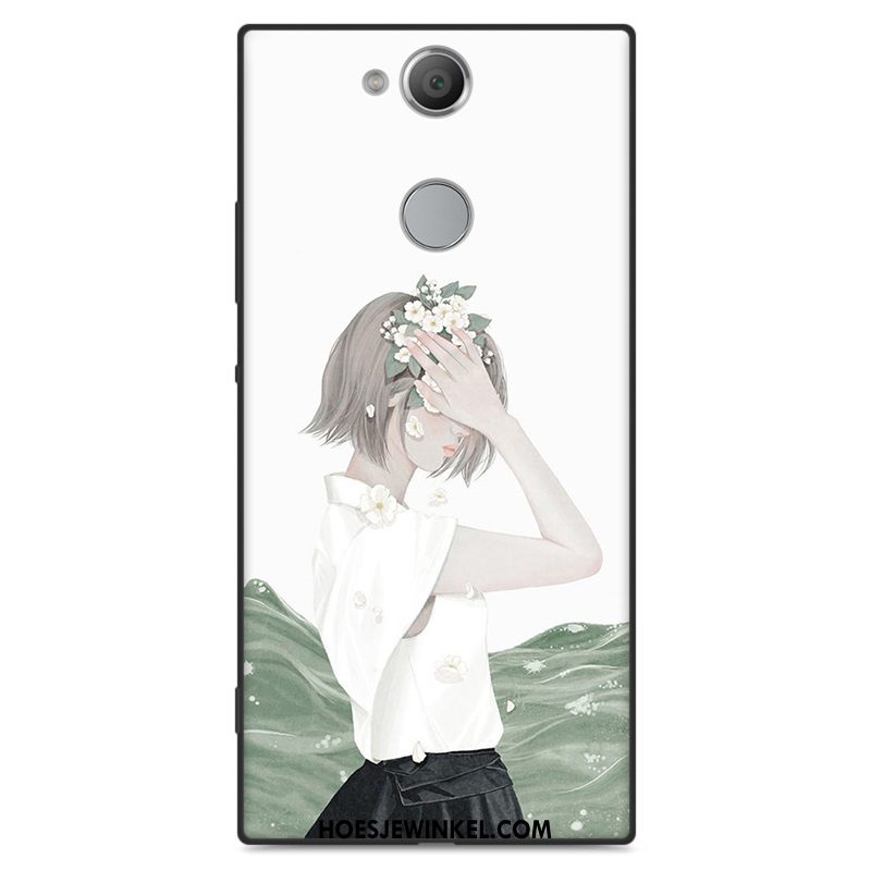 Sony Xperia Xa2 Plus Hoesje All Inclusive Hoes Mobiele Telefoon, Sony Xperia Xa2 Plus Hoesje Rood Siliconen