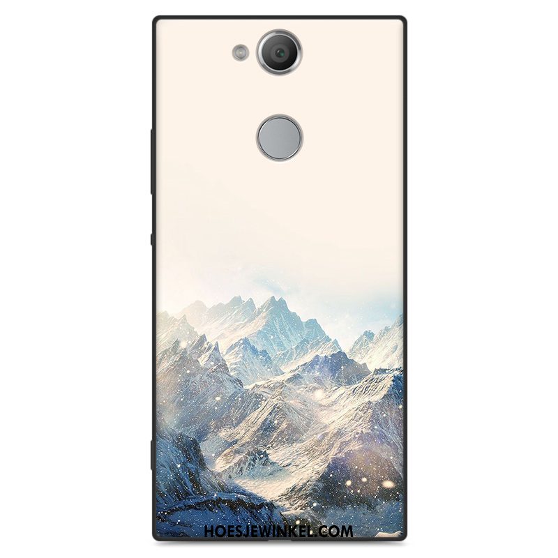 Sony Xperia Xa2 Ultra Hoesje Donkerblauw Landschap Mobiele Telefoon, Sony Xperia Xa2 Ultra Hoesje Zacht Persoonlijk