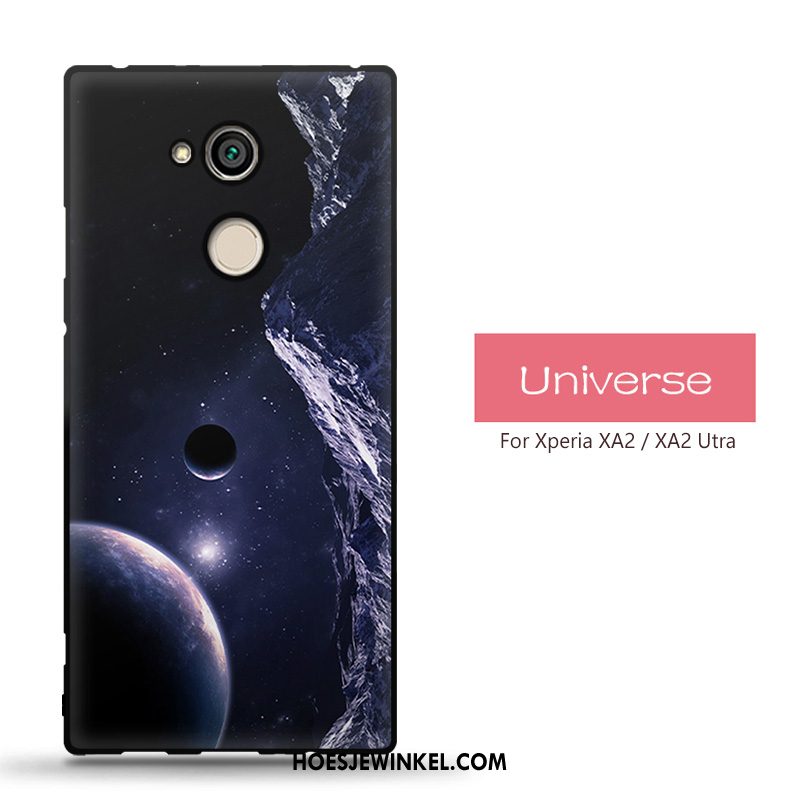 Sony Xperia Xa2 Ultra Hoesje Zacht Siliconen All Inclusive, Sony Xperia Xa2 Ultra Hoesje Zwart Mobiele Telefoon