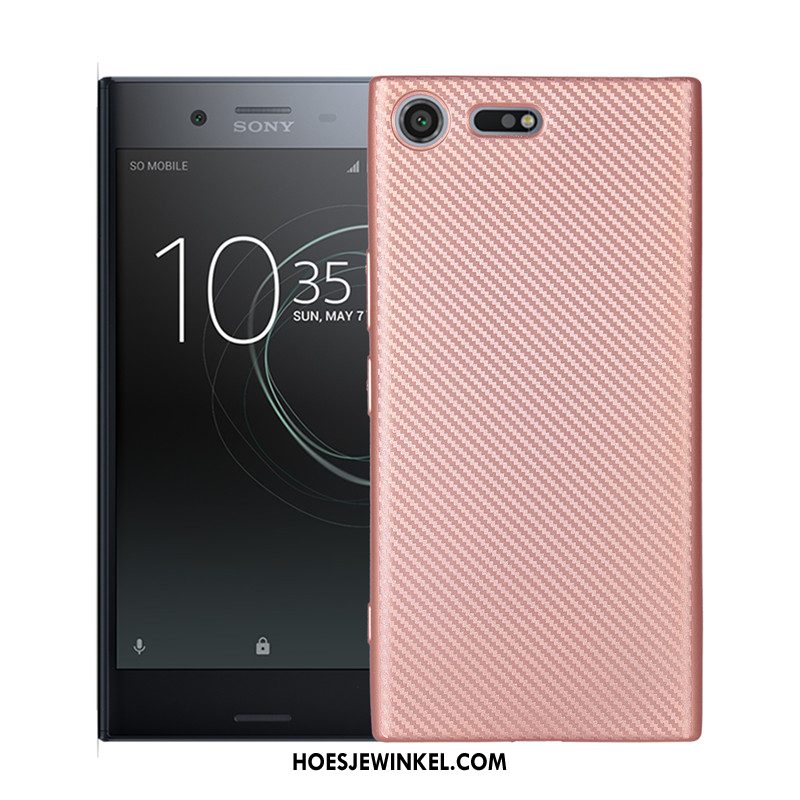 Sony Xperia Xz Premium Hoesje Zacht Mobiele Telefoon Fiber, Sony Xperia Xz Premium Hoesje Grijs Hoes