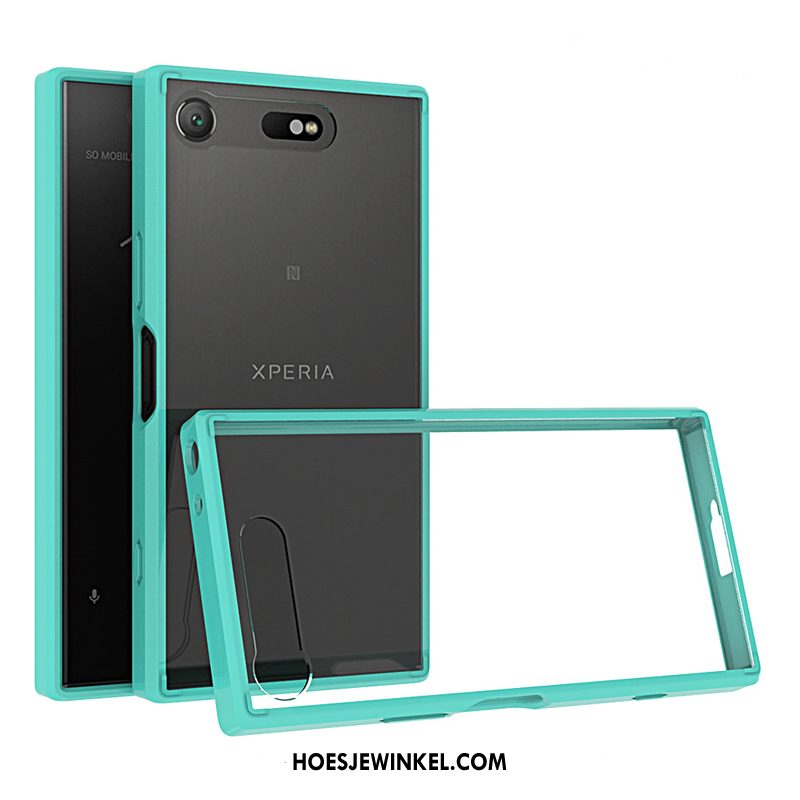 Sony Xperia Xz1 Compact Hoesje Bescherming Mobiele Telefoon Hoes, Sony Xperia Xz1 Compact Hoesje Omlijsting Anti-fall