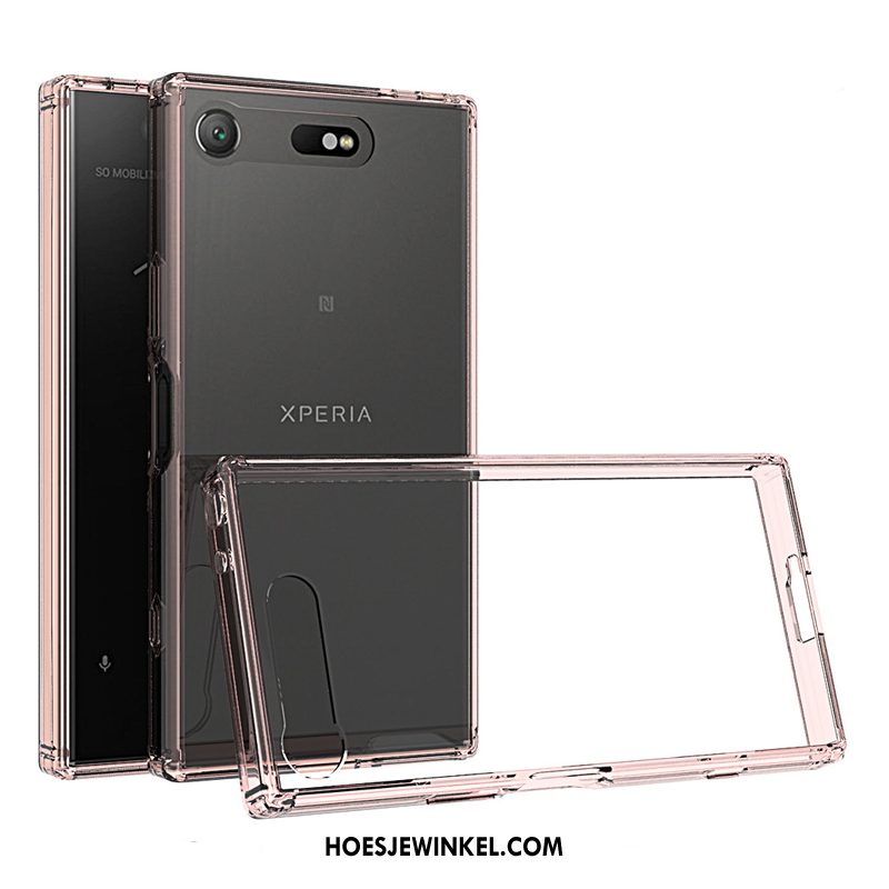 Sony Xperia Xz1 Compact Hoesje Bescherming Mobiele Telefoon Hoes, Sony Xperia Xz1 Compact Hoesje Omlijsting Anti-fall