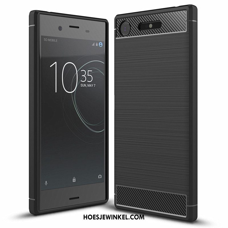 Sony Xperia Xz1 Hoesje Zacht Mobiele Telefoon Hoes, Sony Xperia Xz1 Hoesje Groen Siliconen