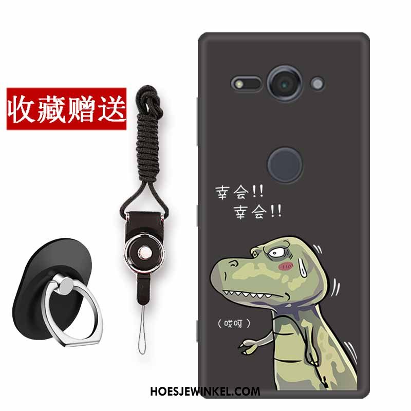 Sony Xperia Xz2 Compact Hoesje All Inclusive Bescherming Zwart, Sony Xperia Xz2 Compact Hoesje Hoes Zacht