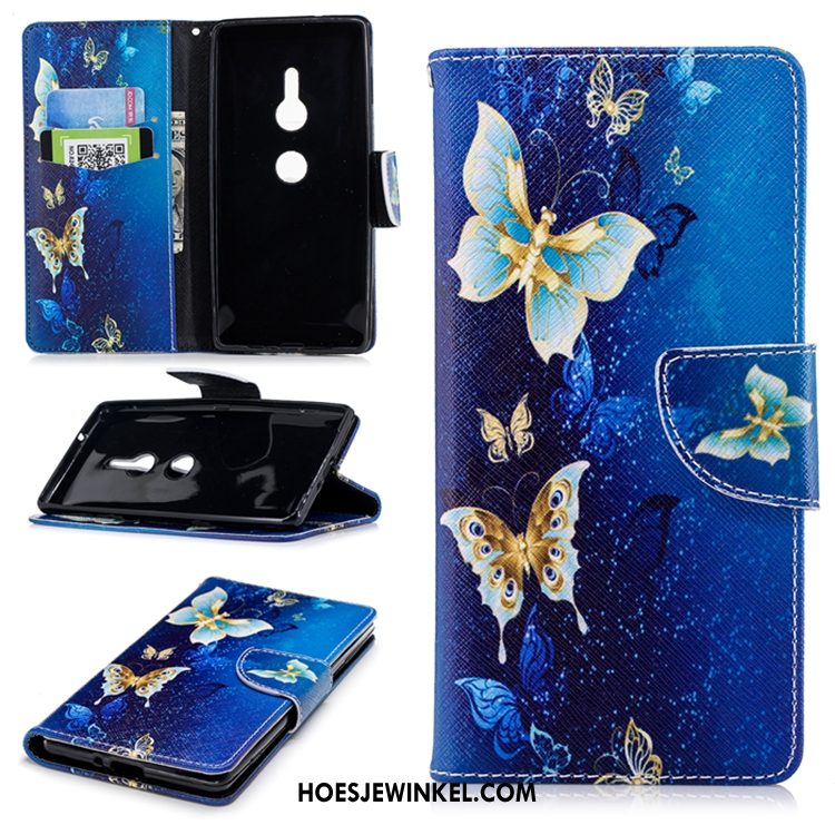 Sony Xperia Xz2 Hoesje Mobiele Telefoon Zwart Zacht, Sony Xperia Xz2 Hoesje Siliconen Clamshell