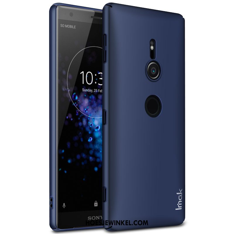 Sony Xperia Xz2 Hoesje Zwart Mobiele Telefoon Antislip, Sony Xperia Xz2 Hoesje Hoes Schrobben