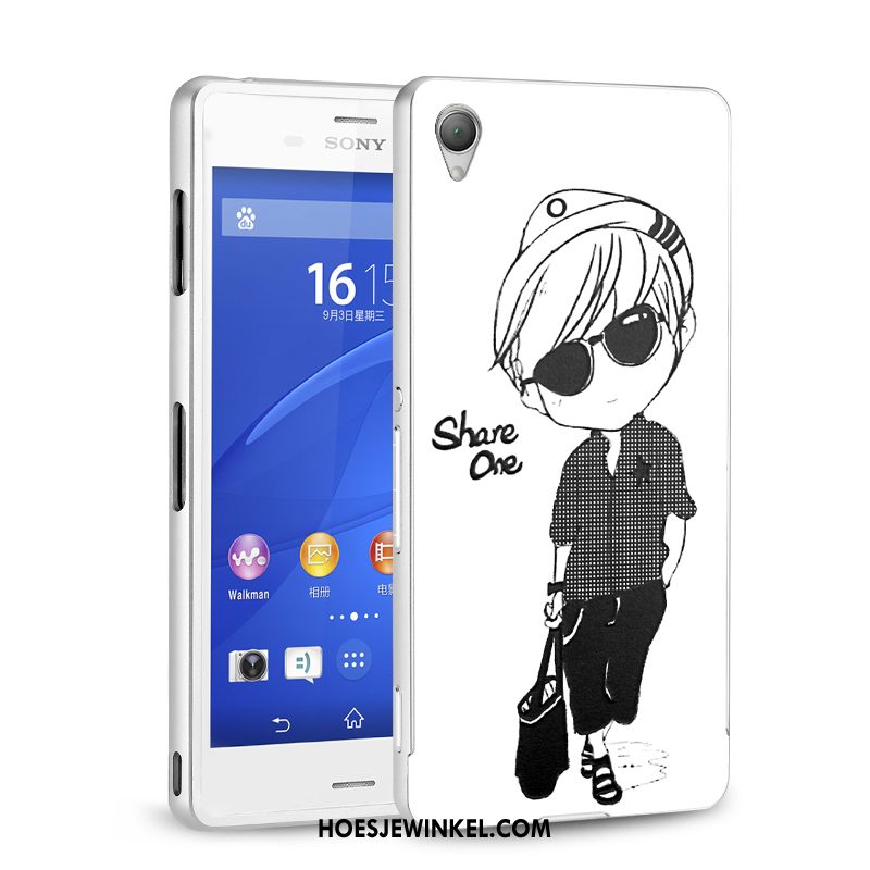 Sony Xperia Z3+ Hoesje Bescherming Metaal Anti-fall, Sony Xperia Z3+ Hoesje Hoes Mobiele Telefoon Braun