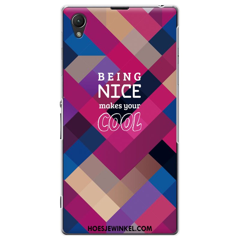 Sony Xperia Z3+ Hoesje Hoes Bescherming Mobiele Telefoon, Sony Xperia Z3+ Hoesje Donkerblauw
