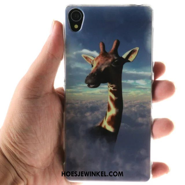 Sony Xperia Z3+ Hoesje Zacht Mobiele Telefoon Hanger, Sony Xperia Z3+ Hoesje Hoes Spotprent