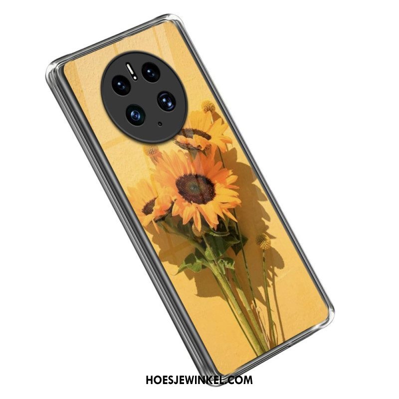 Telefoonhoesje voor Huawei Mate 50 Pro Alleen Zonnebloemen