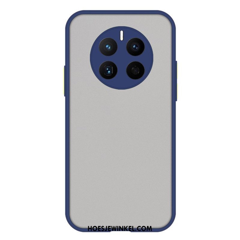 Telefoonhoesje voor Huawei Mate 50 Pro Hybride Gekleurde Randen