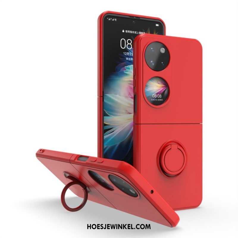 Telefoonhoesje voor Huawei P50 Pocket Partner Met Ring-support