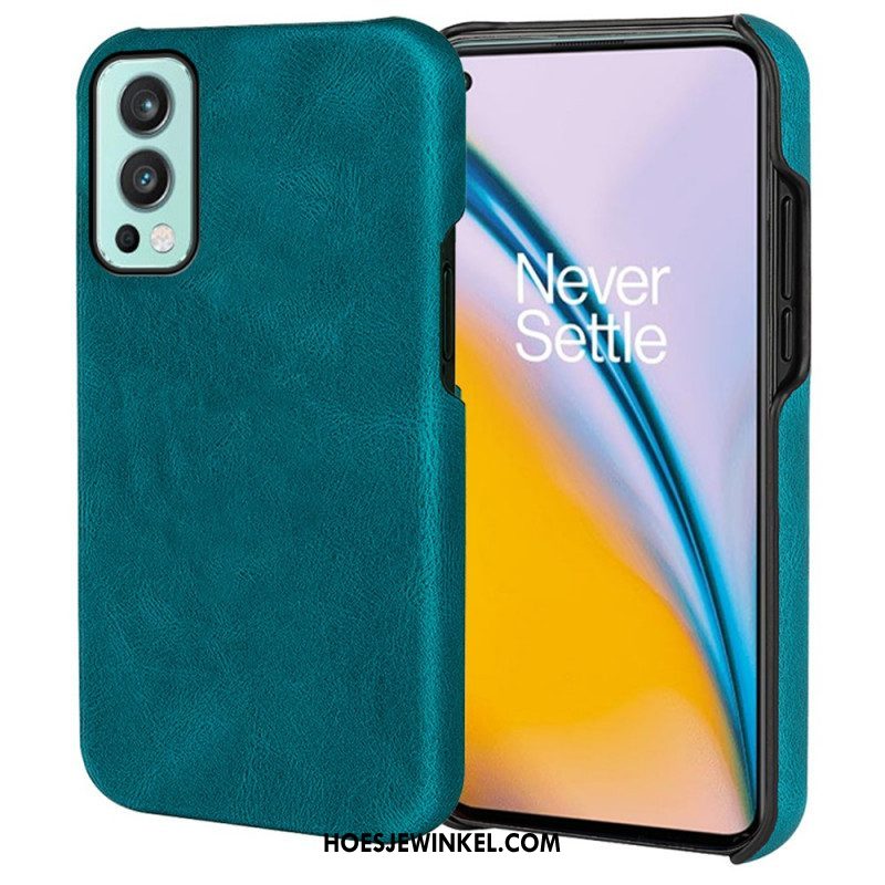 Telefoonhoesje voor OnePlus Nord 2 5G Nieuwe Kleuren Elegantie Ledereffect