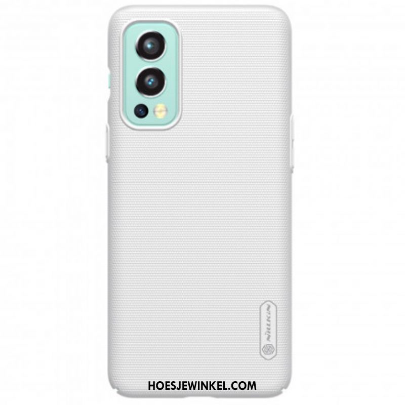 Telefoonhoesje voor OnePlus Nord 2 5G Stijve Frosted Nillkin