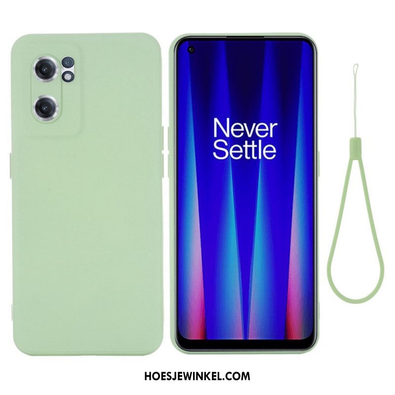 Telefoonhoesje voor OnePlus Nord CE 2 5G Microvezel Textuur