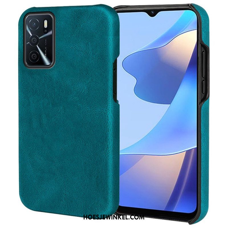 Telefoonhoesje voor Oppo A16 / A16s Nieuwe Kleuren Elegantie Ledereffect