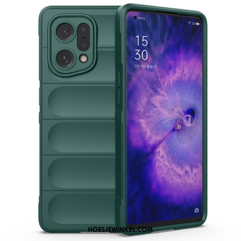 Telefoonhoesje voor Oppo Find X5 Eigentijds Silicium