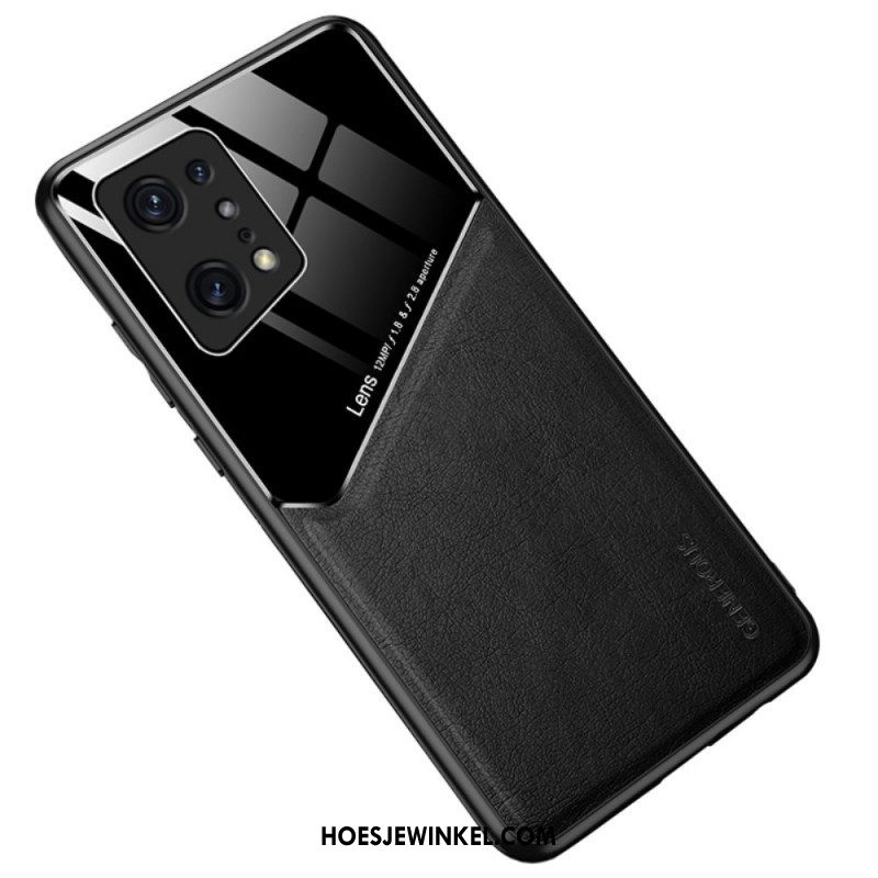 Telefoonhoesje voor Oppo Find X5 Pro Premium Kunstleer