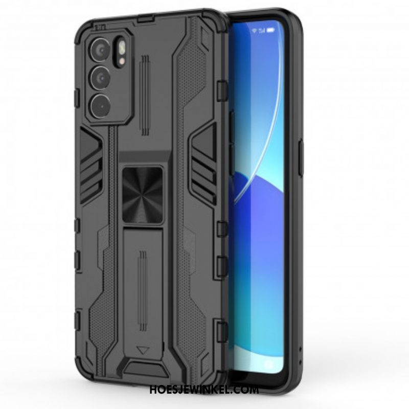 Telefoonhoesje voor Oppo Reno 6 5G Resistente Horizontale / Verticale Tong