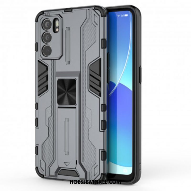 Telefoonhoesje voor Oppo Reno 6 5G Resistente Horizontale / Verticale Tong