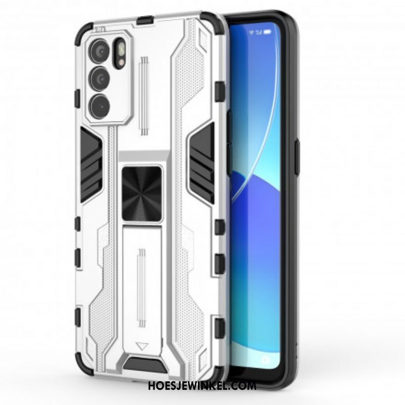 Telefoonhoesje voor Oppo Reno 6 5G Resistente Horizontale / Verticale Tong