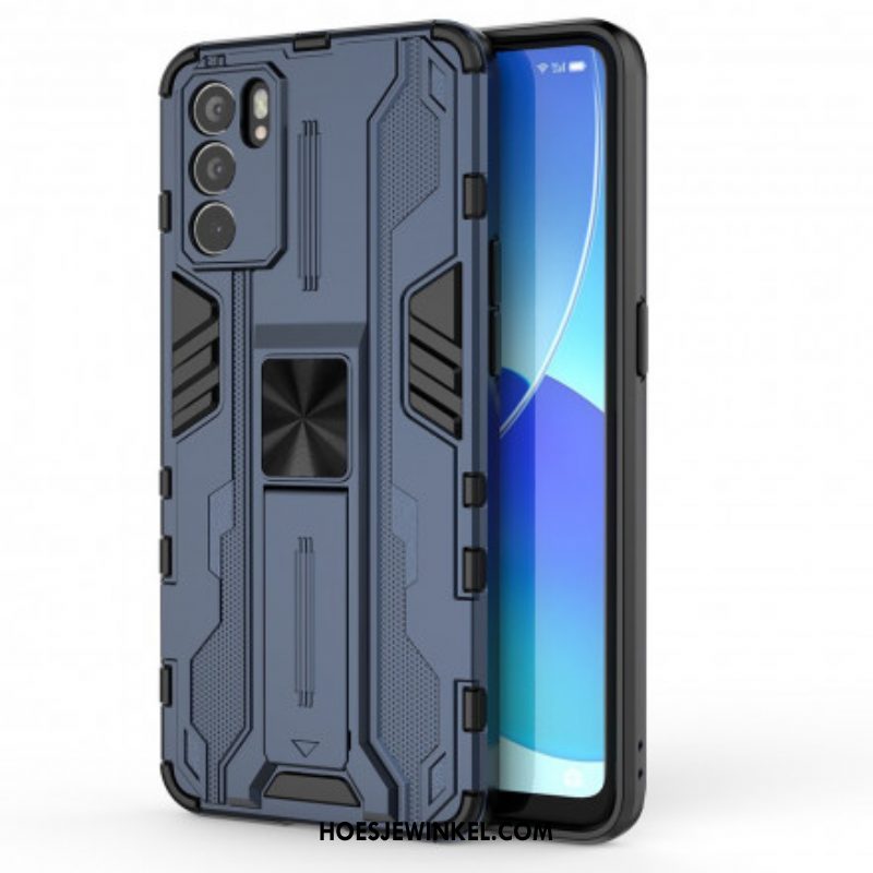 Telefoonhoesje voor Oppo Reno 6 5G Resistente Horizontale / Verticale Tong