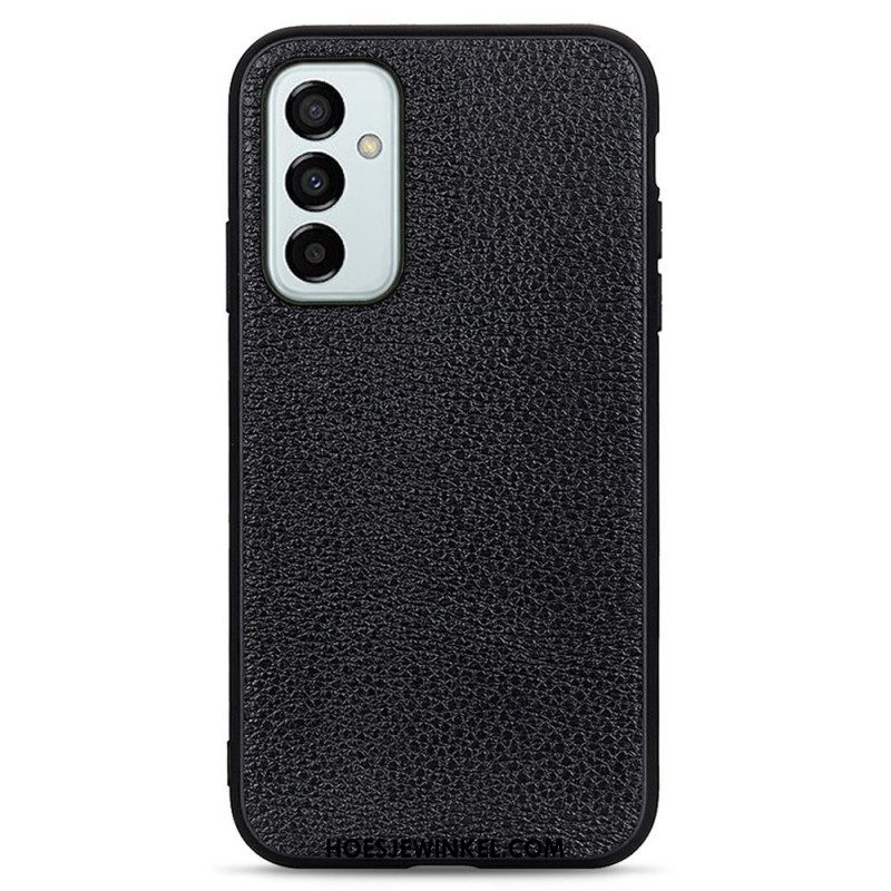 Telefoonhoesje voor Samsung Galaxy M23 5G Echt Litchi-leer