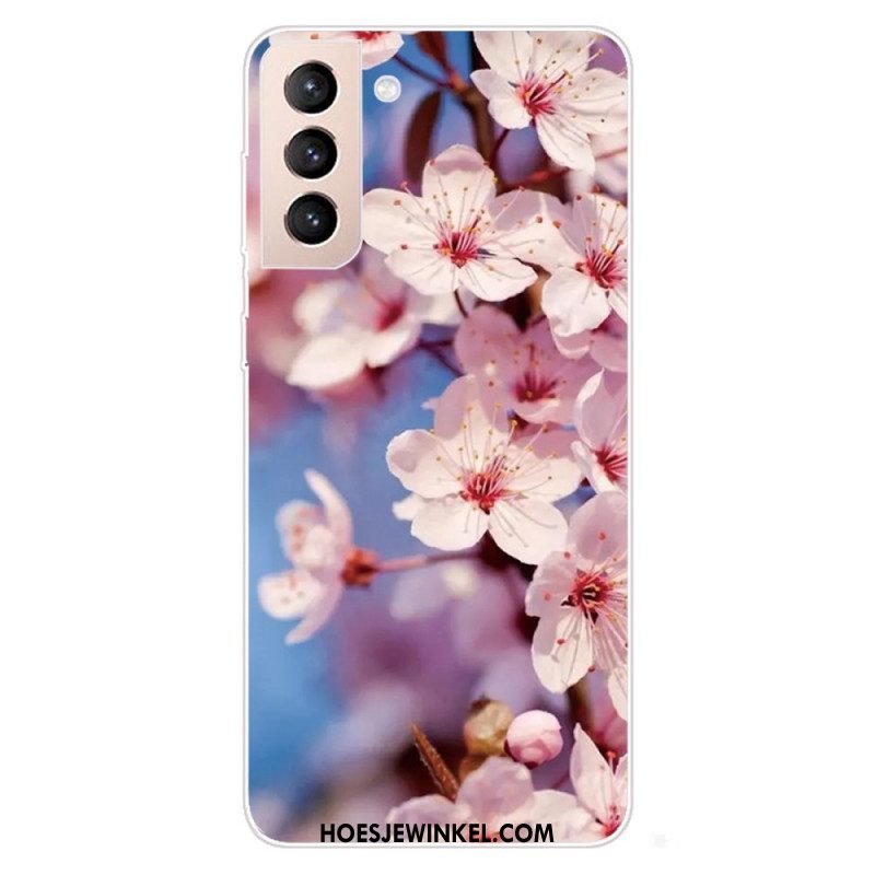 Telefoonhoesje voor Samsung Galaxy S22 5G Realistische Bloemen