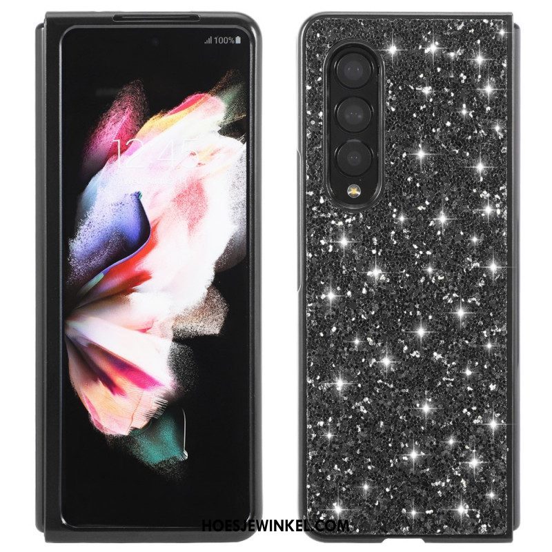 Telefoonhoesje voor Samsung Galaxy Z Fold 3 5G Pailletten