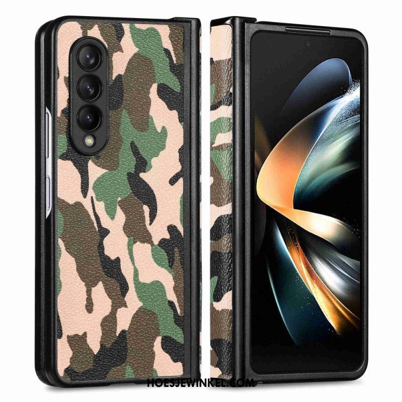 Telefoonhoesje voor Samsung Galaxy Z Fold 4 Camouflage