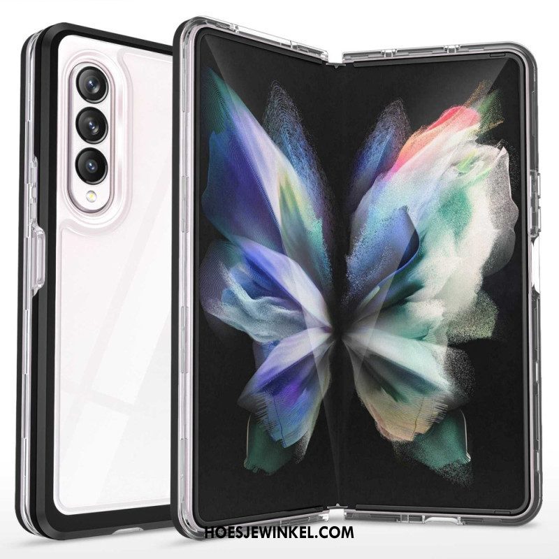 Telefoonhoesje voor Samsung Galaxy Z Fold 4 Transparante Sportkleding