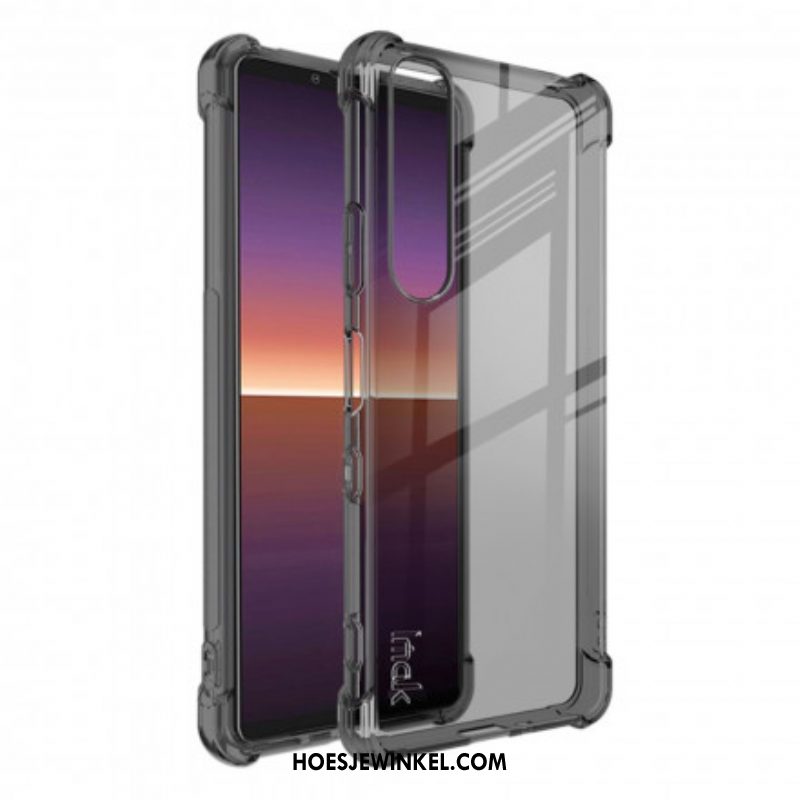 Telefoonhoesje voor Sony Xperia 1 III Transparant Met Imak Screen Film