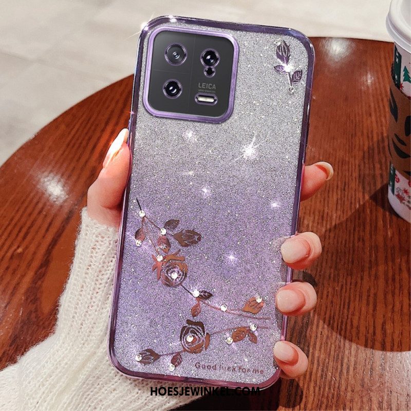 Telefoonhoesje voor Xiaomi 13 Glitter Diamanten