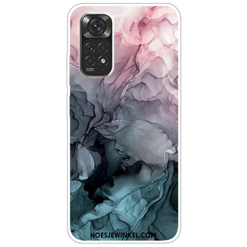 Telefoonhoesje voor Xiaomi Redmi Note 11 / 11S Gekleurd Marmer