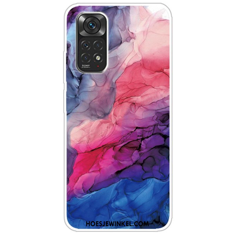 Telefoonhoesje voor Xiaomi Redmi Note 11 / 11S Gekleurd Marmer