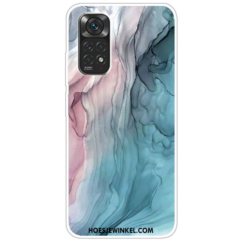 Telefoonhoesje voor Xiaomi Redmi Note 11 / 11S Gekleurd Marmer