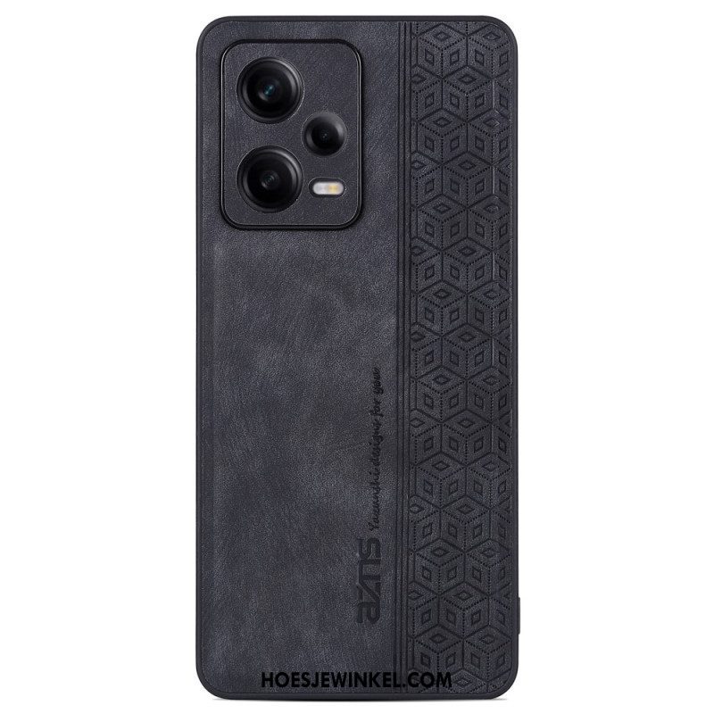 Telefoonhoesje voor Xiaomi Redmi Note 12 Pro Azns Ledereffect