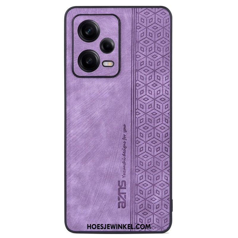 Telefoonhoesje voor Xiaomi Redmi Note 12 Pro Plus Azns Ledereffect