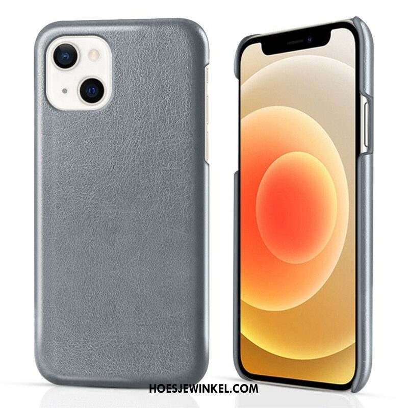 Telefoonhoesje voor iPhone 13 Mini Ksq Leereffect