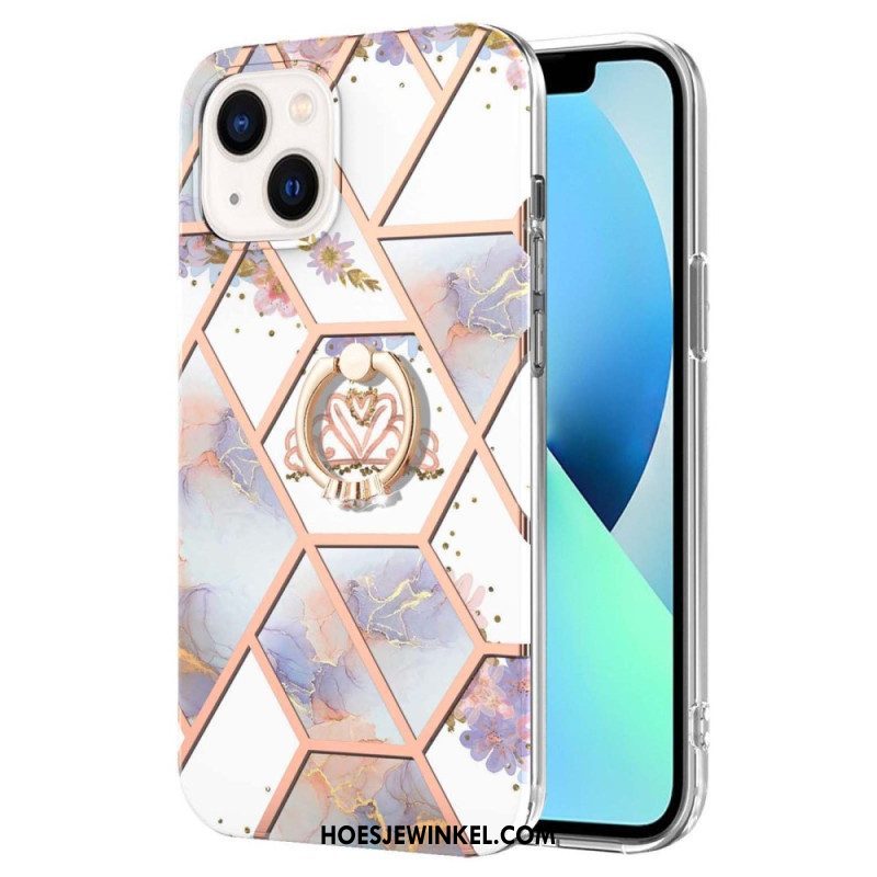 Telefoonhoesje voor iPhone 15 Plus Bloemenringhouder