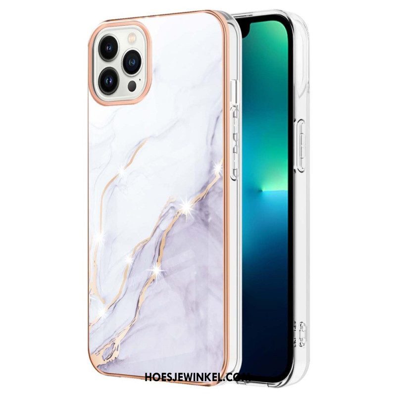 Telefoonhoesje voor iPhone 15 Pro Marmer