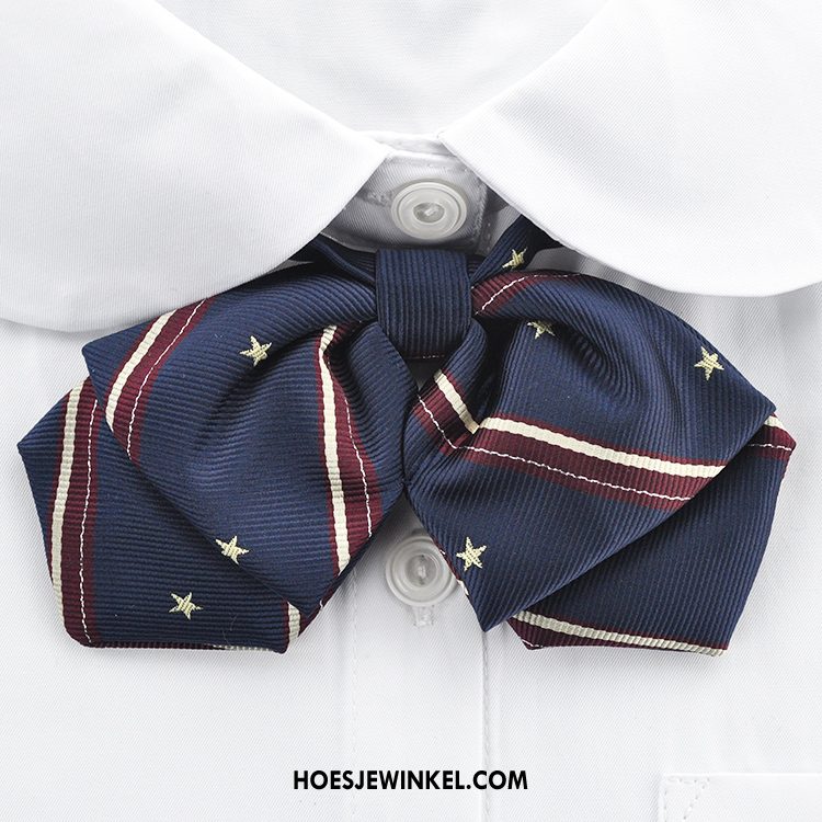 Vlinderdassen Dames Bloem Kraag Vlinderdas Dubbele, Vlinderdassen Bloemen Uniformen