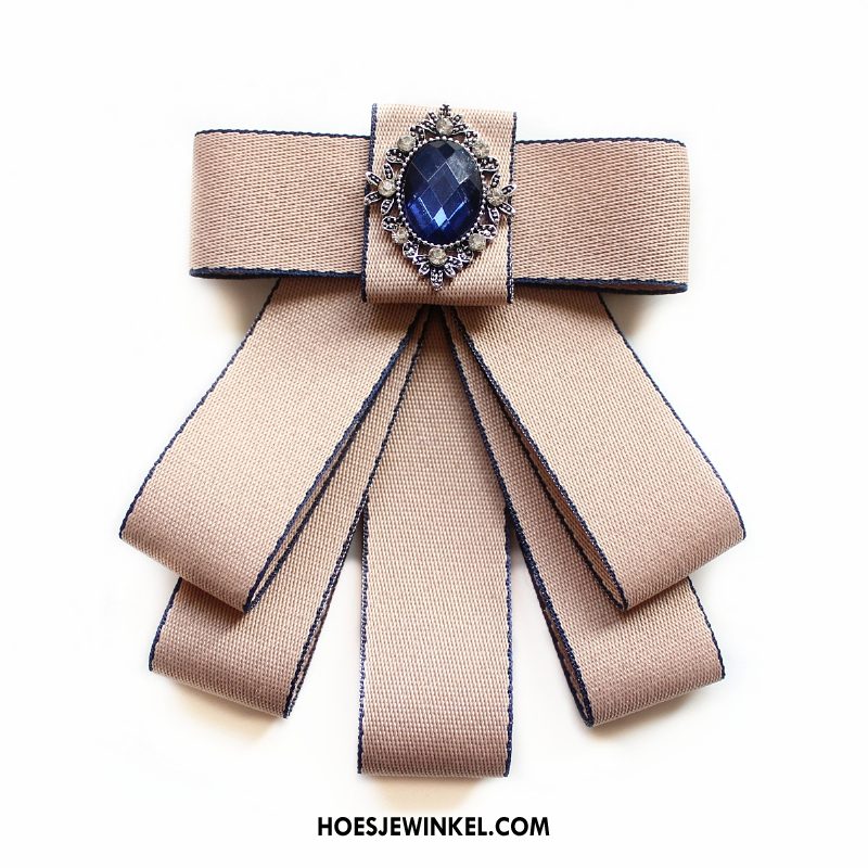 Vlinderdassen Dames Werk Accessoires Stewardess, Vlinderdassen Vrouwen Vlinderdas Weiß Silber