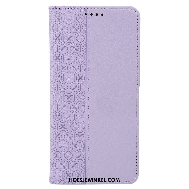 Xiaomi 17 Flip-cover Met Klavertjes Vier