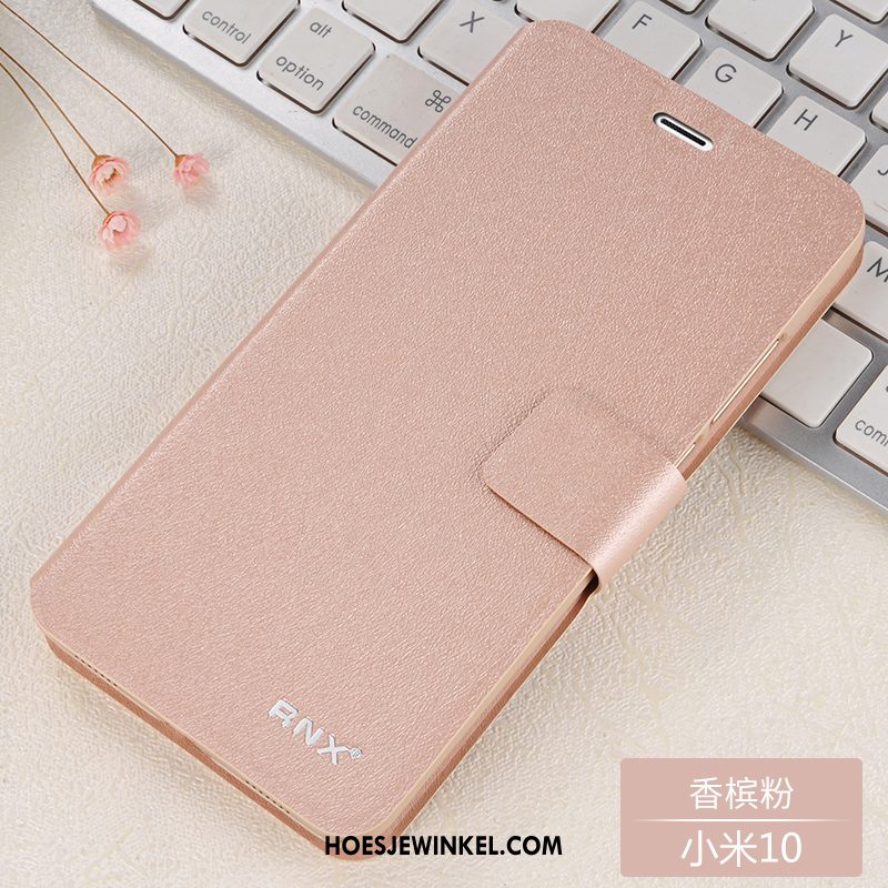 Xiaomi Mi 10 Hoesje Clamshell Bescherming Anti-fall, Xiaomi Mi 10 Hoesje Blauw Mini Beige