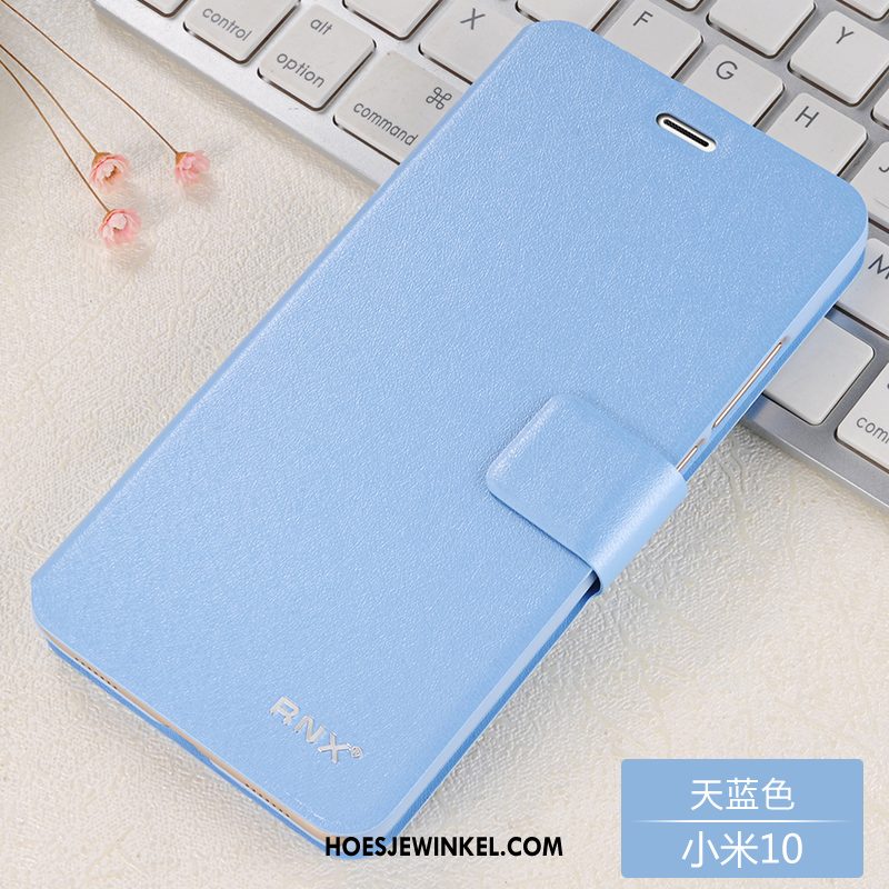 Xiaomi Mi 10 Hoesje Clamshell Bescherming Anti-fall, Xiaomi Mi 10 Hoesje Blauw Mini Beige