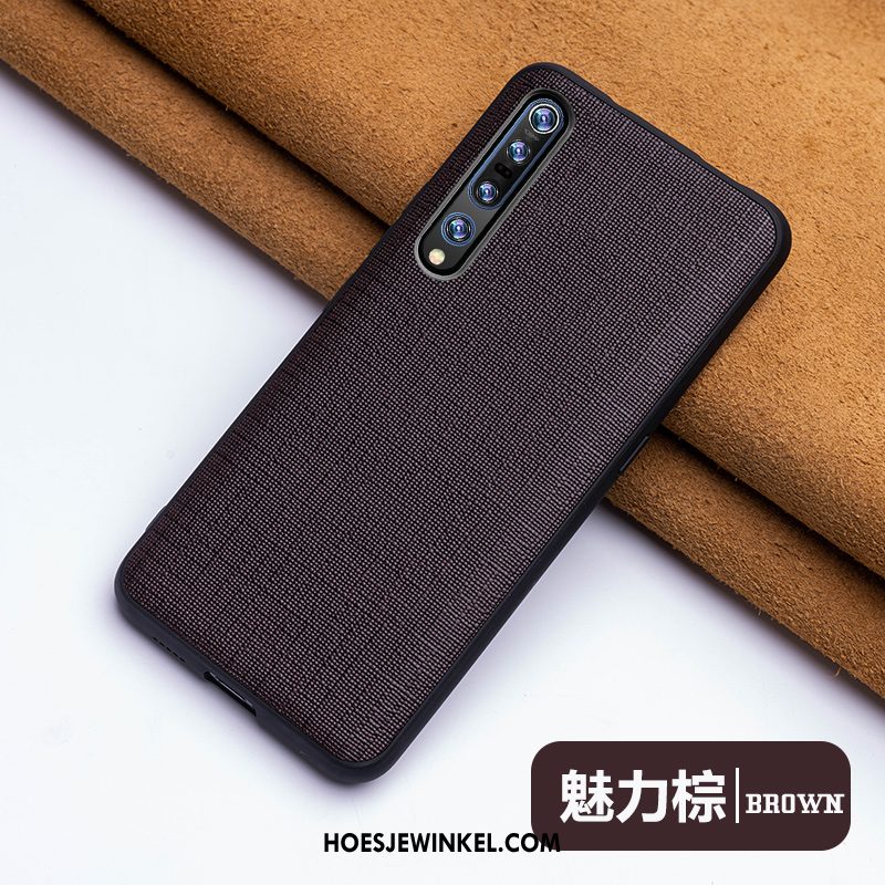 Xiaomi Mi 10 Pro Hoesje Luxe Mobiele Telefoon Persoonlijk, Xiaomi Mi 10 Pro Hoesje Anti-fall Blauw Beige