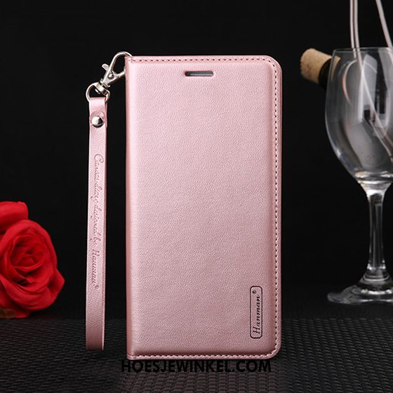 Xiaomi Mi 10 Pro Hoesje Mobiele Telefoon Bescherming Roze, Xiaomi Mi 10 Pro Hoesje Echt Leer Mini Beige